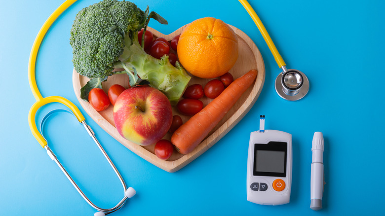 Glucose monitor, healthy foods for diabetes