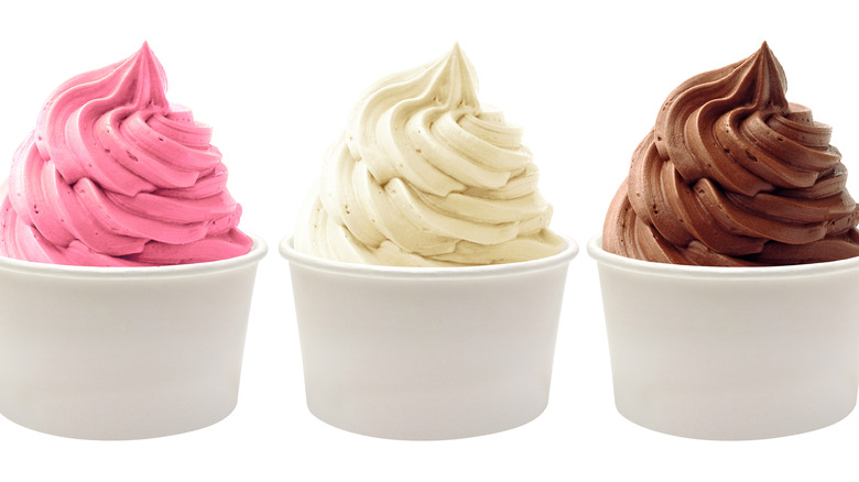 Three flavors of soft-serve