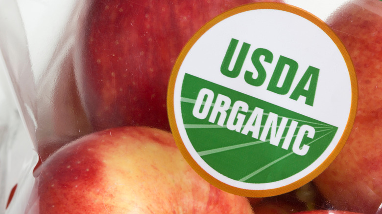 USDA Organic apples