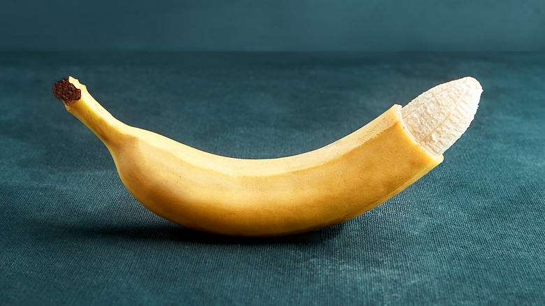 Banana representing circumcision