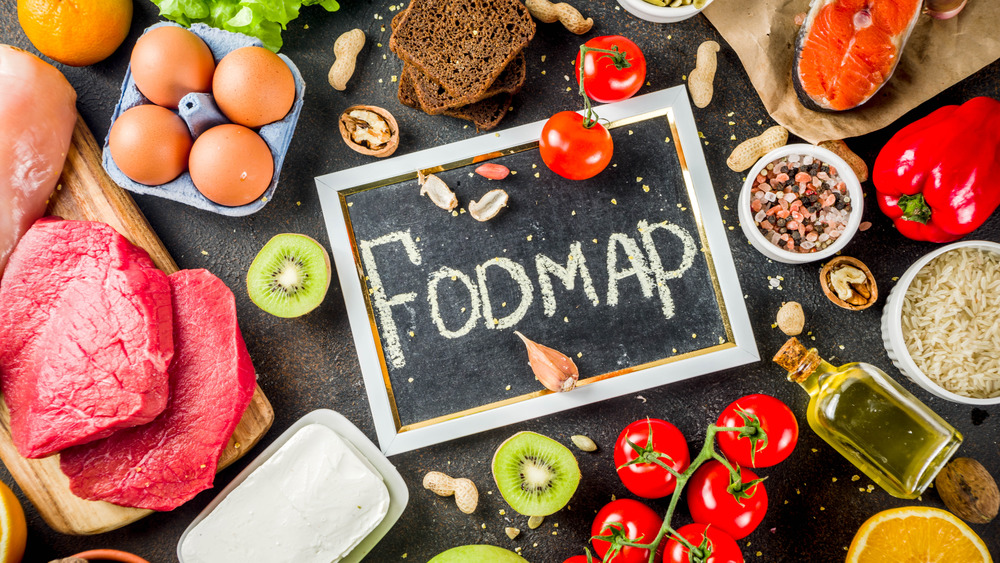 Assortment of FODMAP foods